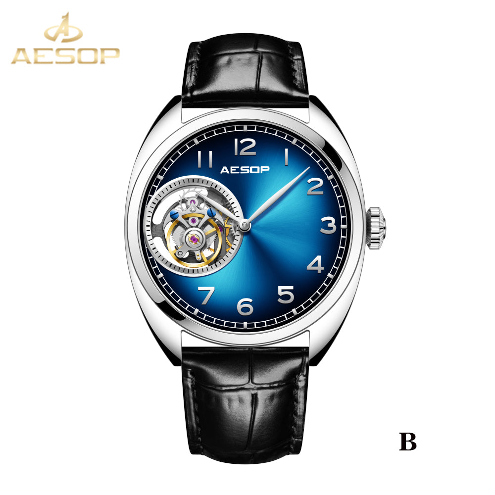 AESOP 9 Clock Original Diamond Tourbillon Movement 7056