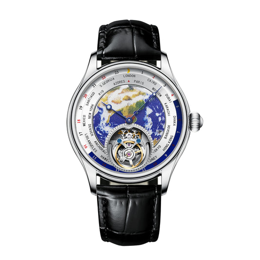 AESOP Original Enamel Earth Automatic Tourbillon Model 7051