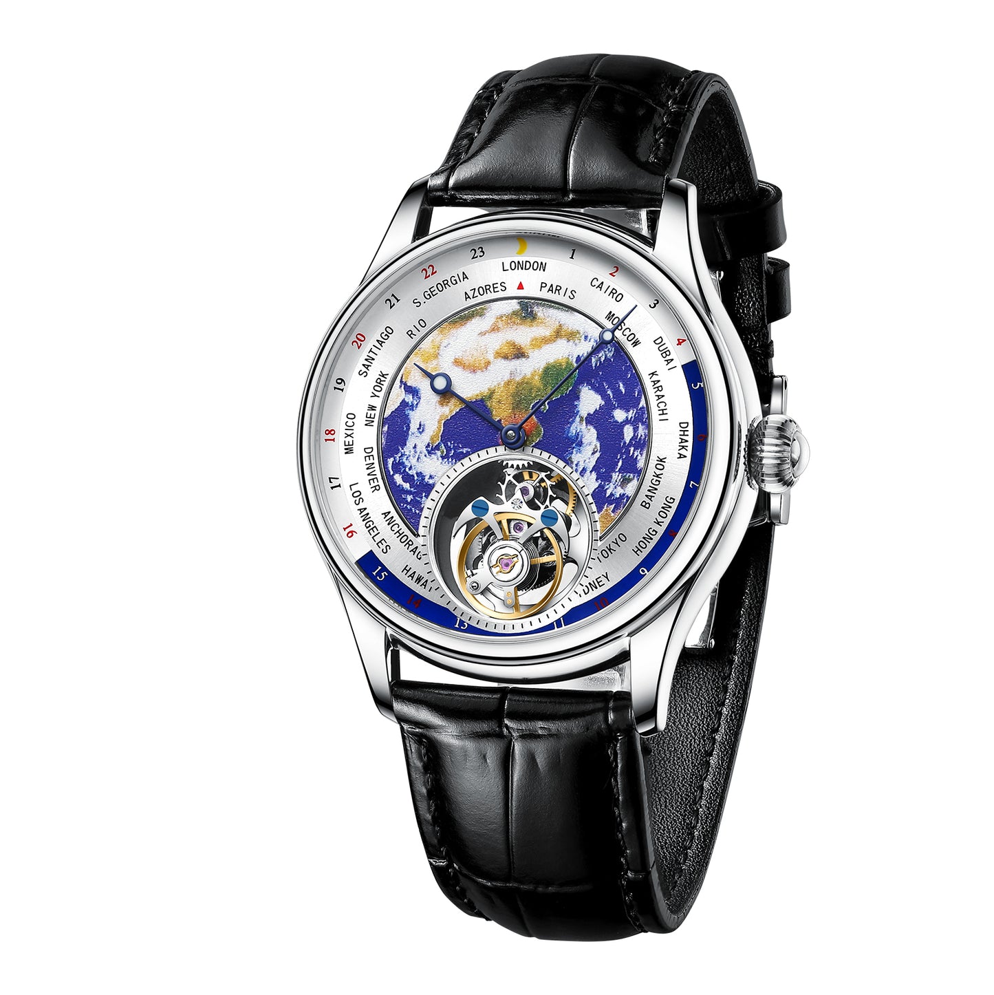 AESOP Original Enamel Earth Automatic Tourbillon Model 7051