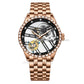 Aesop Hollow Skeleton Flying Tourbillon Men Watch 7022-1