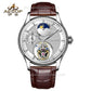 AESOP GMT Day and Night Display Multifunction Tourbillon Watch 7117