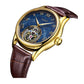 Aesop Automatic Tourbillon Men Watch Star Galaxy Wristwatch 7045