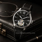 Aesop Business Tourbillon Men Watch Stainless Steel Strap/Leather Strap 7095