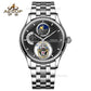 AESOP GMT Day and Night Display Multifunction Tourbillon Watch 7117