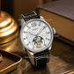 Aesop Business Tourbillon Men Watch Stainless Steel Strap/Leather Strap 7095
