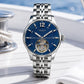 Aesop Business Tourbillon Men Watch Stainless Steel Strap/Leather Strap 7095