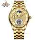 AESOP GMT Day and Night Display Multifunction Tourbillon Watch 7117