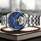 Aesop Automatic Tourbillon Men Watch Star Galaxy Wristwatch 7045
