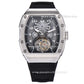 AESOP Tonneau Tourbillon Men Watch Hand Wind Sapphire Crystal Luminous Waterproof Luxury Men Wristwatch 7110