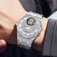 Aesop Luxury Diamond Inlay Tourbillon Watch 7088G