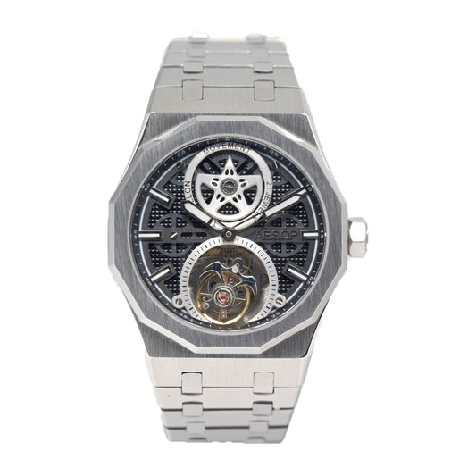 AESOP Skeleton tourbillon movement mechanical men watch 7092