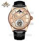 AESOP GMT Day and Night Display Multifunction Tourbillon Watch 7118