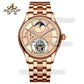 AESOP GMT Day and Night Display Multifunction Tourbillon Watch 7118