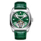 Customized LOGO Square Tourbillon Mechanical Men Watch 3