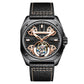 Customized LOGO Square Tourbillon Mechanical Men Watch 3