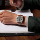 Customized LOGO Square Tourbillon Mechanical Men Watch 3