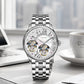 Aesop Large Roman Numerals Double Tourbillon Men Watch 7102