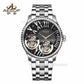Aesop Large Roman Numerals Double Tourbillon Men Watch 7102