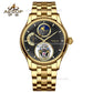 AESOP GMT Day and Night Display Multifunction Tourbillon Watch 7117