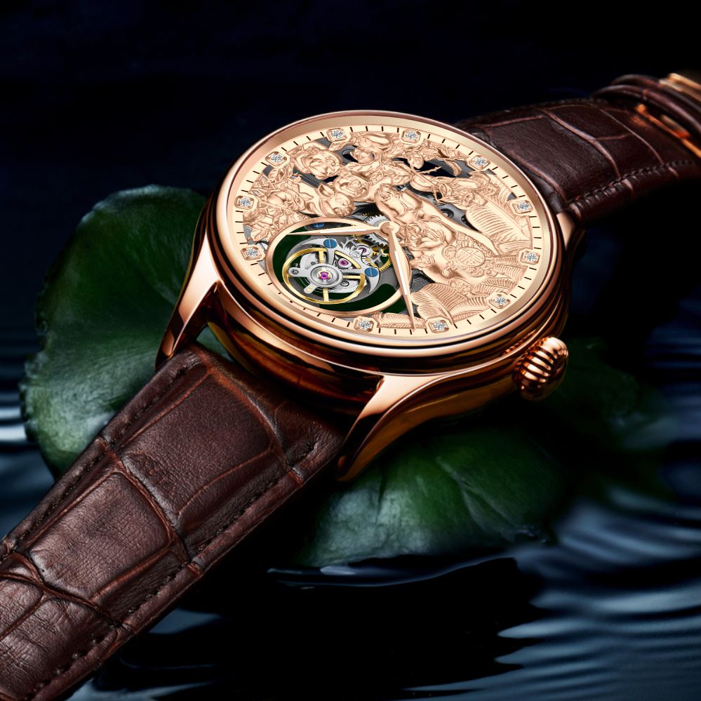 AESOP Zodiac Tourbillon Pig Watch 7085