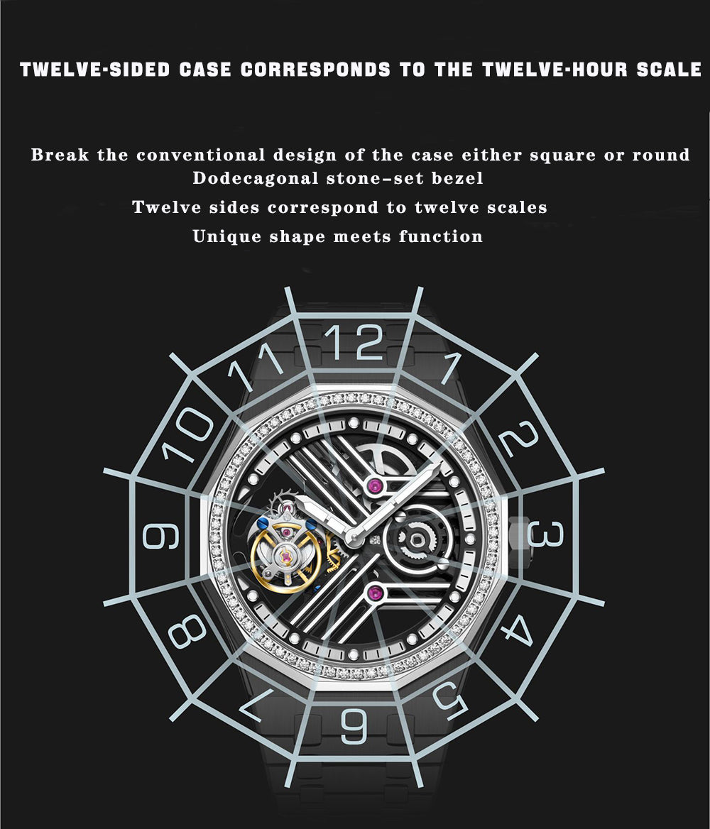 Aesop Original 9 Clock Crystal Tourbillon 7055