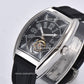 AESOP Tonneau Tourbillon Men Watch Hand Wind Sapphire Crystal Luminous Waterproof 7047