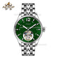 Aesop Business Tourbillon Men Watch Stainless Steel Strap/Leather Strap 7095