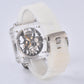 AESOP K9 Crystal Square Case Skeleton Tourbillon Watch 7111