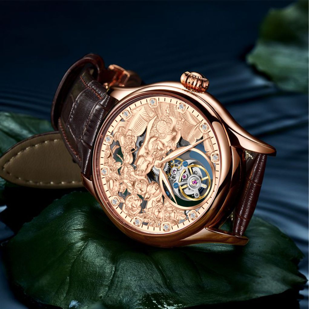 AESOP Zodiac Tourbillon Pig Watch 7085