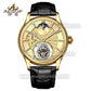 AESOP GMT Day and Night Display Multifunction Tourbillon Watch 7118
