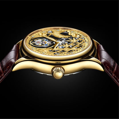 AESOP Zodiac Skeleton Tourbillon Chicken Watch 7072