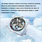 GIV K9 Crystal Case Sapphire Mirror Tourbillon Watch 003B