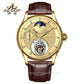 AESOP GMT Day and Night Display Multifunction Tourbillon Watch 7117