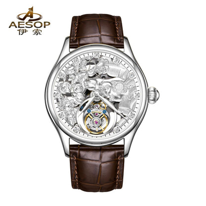 AESOP Zodiac Tourbillon Pig Watch 7085