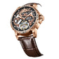 Aesop 7087 Dragon Tourbillon Mechanical Watch Waterproof 30m Fashion Men's Watch