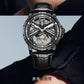 Aesop Original Tourbillon Skeleton Dial Manual Winding Mechanical Wrist Watch 7063