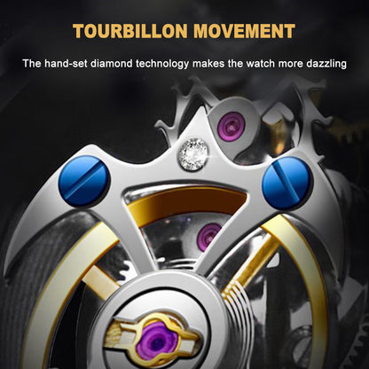 AESOP Zodiac Skeleton Tourbillon Goat Watch 7081