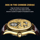 AESOP Zodiac Skeleton Tourbillon Dog Watch 7077