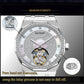 Aesop Luxury Diamond Inlay Tourbillon Watch 7088G