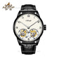 Aesop White Dial Classic Double Tourbillon Mechanical Men Watch 7108