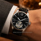 Aesop Business Tourbillon Men Watch Stainless Steel Strap/Leather Strap 7095