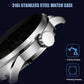 Aesop Double Tourbillon Men Watch Flying Tourbillon Sapphire Crystal 316L Stainless Steel Wristwatch 7030