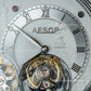 Aesop Triple Tourbillon Watch Mechanical Hand Wind Sapphire Crystal Luminous Luxury Men Wristwatch 7103