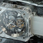 AESOP K9 Crystal Square Case Skeleton Tourbillon Watch 7111