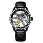Aesop Hollow Skeleton Flying Tourbillon Men Watch 7022-1