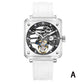 GIV K9 Crystal Case Sapphire Mirror Tourbillon Watch 003A