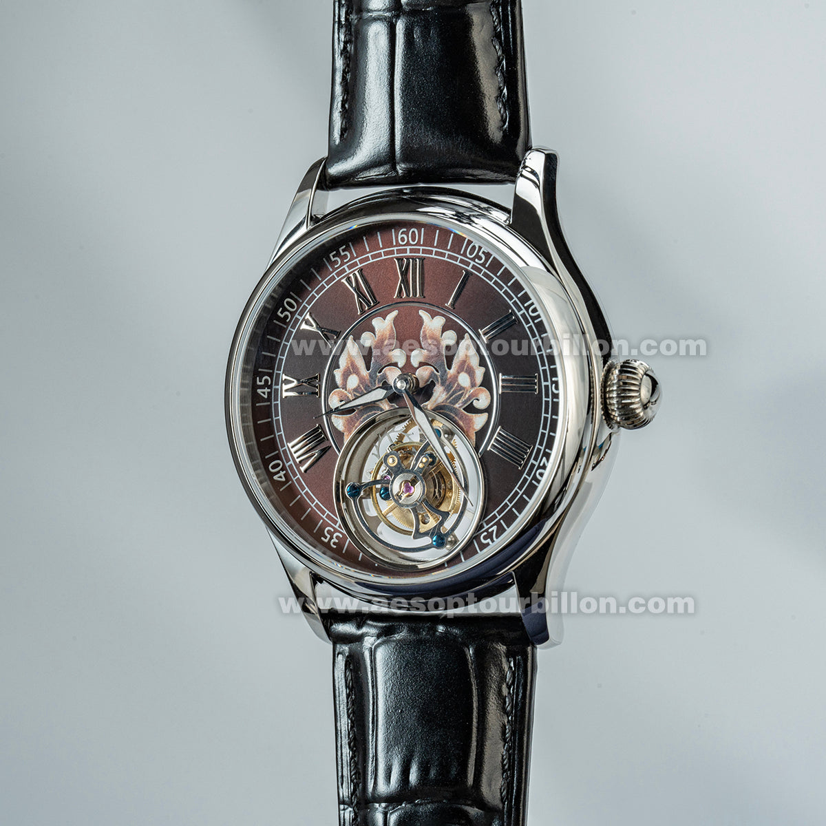 Aesop Real Tourbillon Men Watch Sapphire Crystal Luminous Waterproof Luxury Men Wristwatch 7115