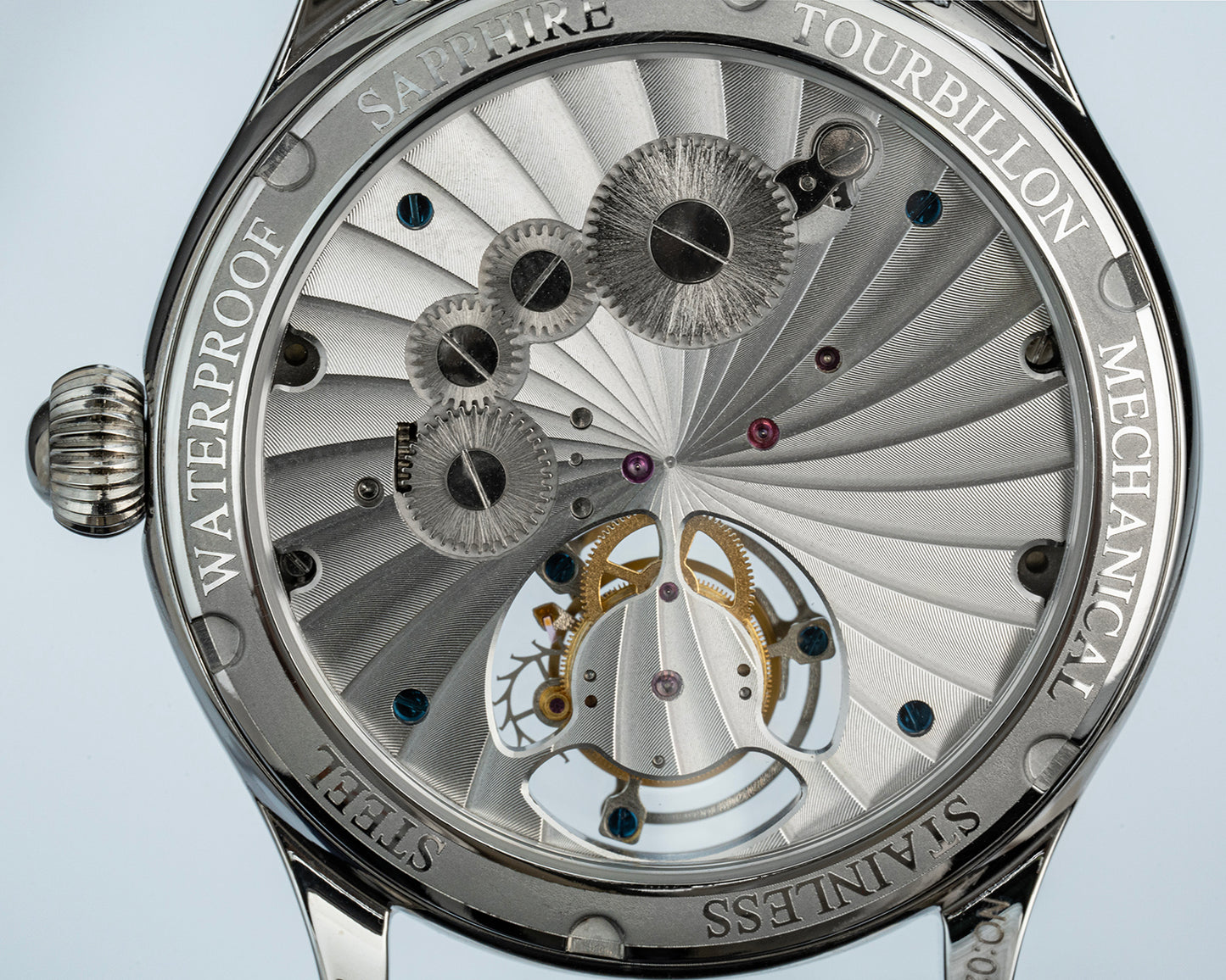 Aesop Real Tourbillon Men Watch Sapphire Crystal Luminous Waterproof Luxury Men Wristwatch 7115