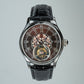 Aesop Real Tourbillon Men Watch Sapphire Crystal Luminous Waterproof Luxury Men Wristwatch 7115
