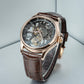 Aesop Hollow Skeleton Tourbillon Men Watch Dial Sapphire Crystal Luminous Waterproof Luxury Men Wristwatch 7031